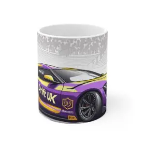 Drift UK Car Mug - 11oz Racing Enthusiast Coffee Cup