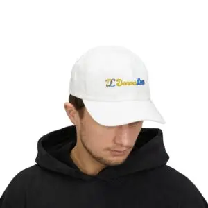 Classic Dad Cap with Colorful  'D' Donna Lea' Embroidery