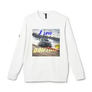 I Love Drifting Graphic Crewneck Sweatshirt